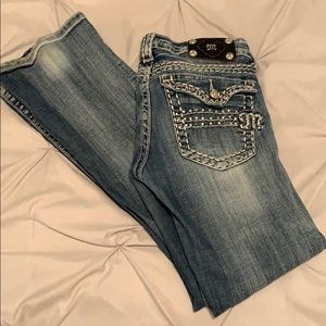 Miss Me distressed bootcut jeans
